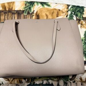 Tory Burch Light Beige Tote Bag